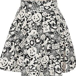 Spooky Skirt!  Perfect Print!